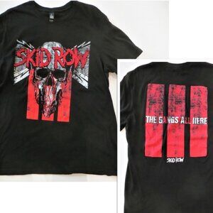Double-sided Skid Row "The Gang's All Here" T Shirt